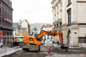 Photographe professionnel Clermont-Ferrand : Suivi d’avancement travaux place de Jaude – Puy-de-Dôme - Clermont-Ferrand - photographe de chantier